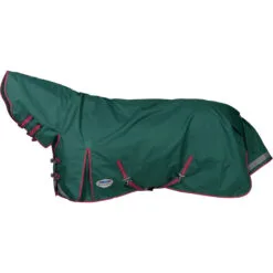 2023 Weatherbeeta Comfitec Plus Dynamic II Lite Combo Neck Rug - Green / Grey / Red