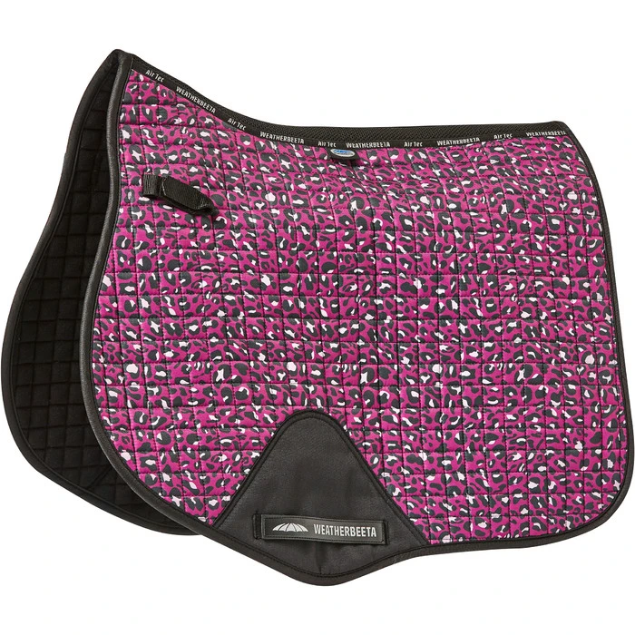 Weatherbeeta Prime Leopard All Purpose Saddle Pad 1006957004 Pink Leopard Print 3 Weatherbeeta Prime Leopard All Purpose Saddle Pad 1006957004 Pink Leopard Print