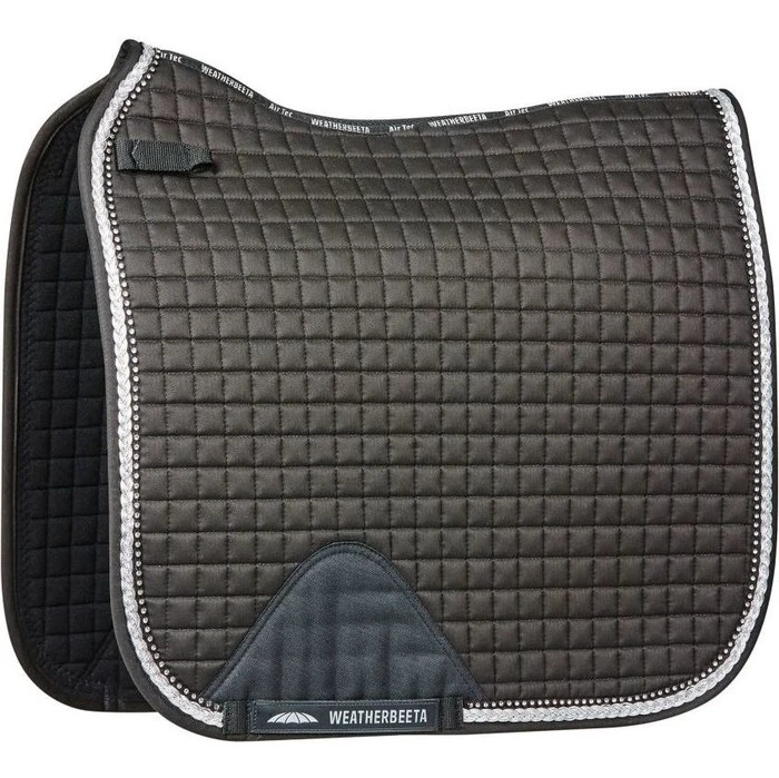 2022 Weatherbeeta Prime Bling Dressage Saddle Pad 1002755004 - Black Colour Black 3 2022 Weatherbeeta Prime Bling Dressage Saddle Pad 1002755004 - Black Colour Black