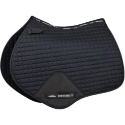 2023 Weatherbeeta Prime Jump Shaped Saddle Pad 1000747 - Black Colour Black