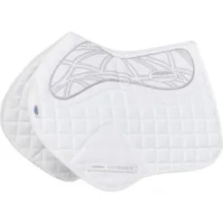 2022 Weatherbeeta Ultra Grip Jump Saddle Pad 10036100 - White