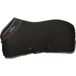 2023 Weatherbeeta Thermocell Standard Neck Cooler Fleece Rug 100621 - Dark Grey / White