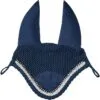 2022 Weatherbeeta Prime Bling Ear Bonnet 1002757 - Navy Colour Navy