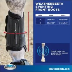 2023 Weatherbeeta Eventing Front Boots 8076 - Black -Weatherbeeta Shop 6030 202320Weatherbeeta20Eventing20Front20Boots20807620 20Black20size.700x700