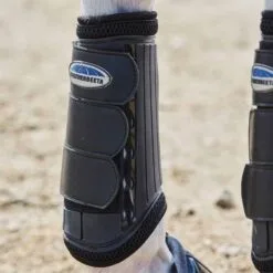 2023 Weatherbeeta Eventing Front Boots 8076 - Black -Weatherbeeta Shop 6030 202320Weatherbeeta20Eventing20Front20Boots20807620 20Black20worn.700x700