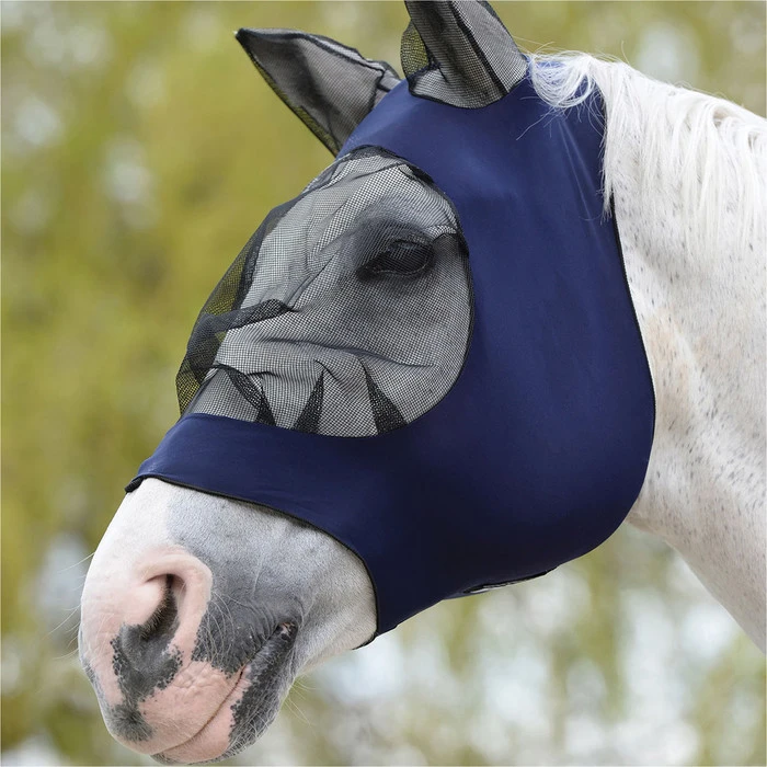 2023 Weatherbeeta Horse Comfitec Ripshield Plus With FREE Fly Mask 101837908049 - Navy / White / Black 5 2023 Weatherbeeta Horse Comfitec Ripshield Plus With FREE Fly Mask 101837908049 - Navy / White / Black - Image 3