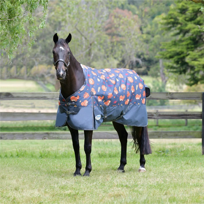 2023 Weatherbeeta Comfitec Essential Standard Neck Medium Turnout Rug 1000417 - Squirrel Print 5 2023 Weatherbeeta Comfitec Essential Standard Neck Medium Turnout Rug 1000417 - Squirrel Print - Image 3