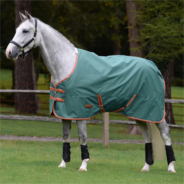 2023 Weatherbeeta Comfitec Tyro Combo Neck Medium Turnout Rug 1021798 - Green / Burnt Orange / White 5 2023 Weatherbeeta Comfitec Tyro Combo Neck Medium Turnout Rug 1021798 - Green / Burnt Orange / White - Image 3