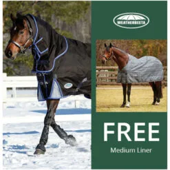 Weatherbeeta Comfitec Ultra Cozi Medium-Lite Detach-A-Neck Rug - Charcoal / Blue 6 Weatherbeeta Comfitec Ultra Cozi Medium-Lite Detach-A-Neck Rug - Charcoal / Blue -Weatherbeeta Shop Jan2020222.700x700 1