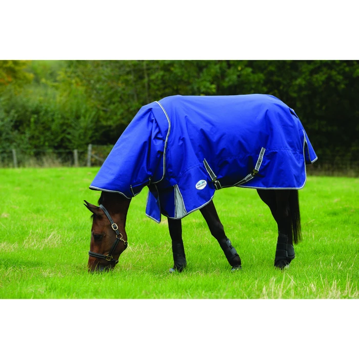 WeatherBeeta ComFiTec Premier Free II Medium-Lite Detach-A-Neck Turnout Rug - Blue / Grey 4 WeatherBeeta ComFiTec Premier Free II Medium-Lite Detach-A-Neck Turnout Rug - Blue / Grey - Image 2