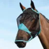Weatherbeeta Comfitec Fine Mesh Mask With Nose - Black / Turquoise Colour Black/Turquoise 2 Weatherbeeta Comfitec Fine Mesh Mask With Nose - Black / Turquoise Colour Black/Turquoise -Weatherbeeta Shop Weatherbeeta Comfitec Fine Mesh Mask With Nose Black Turquoise.700x700
