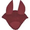 Weatherbeeta Prime Ear Bonnet - Maroon Colour Maroon