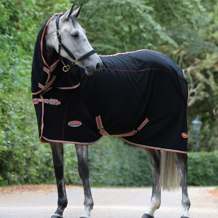 2022 Weatherbeeta Therapy-Tec Combo Neck Fleece Rug 812717 - Black / Red 3 2022 Weatherbeeta Therapy-Tec Combo Neck Fleece Rug 812717 - Black / Red